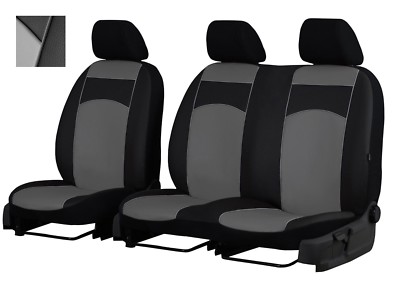 Tailored Eco-Leather Seat Covers 2+1 for RENAULT MASTER 2003