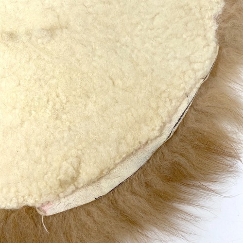 Vintage Authentic Peruvian Fur Pillow Case – Handmade (#1) - Picture 3 of 5