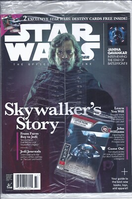 Star Wars Insider Issue #177 Newsstand Edition BRAND NEW STILL SEALED W/ Cards