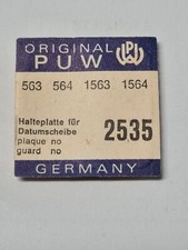Halteplatte für Datumsscheibe PUW 563, 564, 1563, 1564  Ersatzteil Uhr Nr. 2535