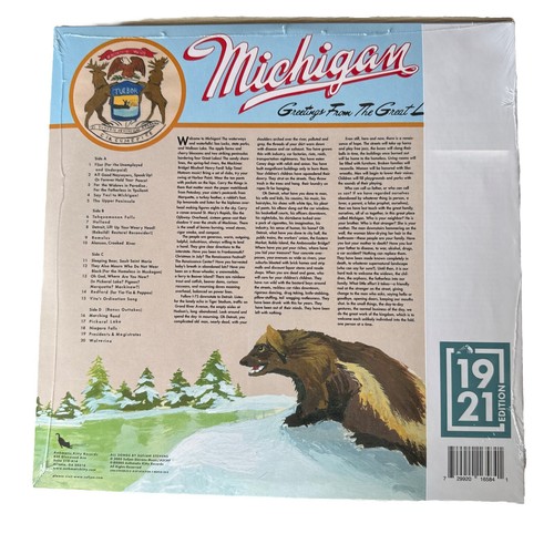 Sufjan Stevens Michigan (hmv Exclusive) 2x Red Vinyl 12" Album, Mint, Sealed. - Picture 3 of 3