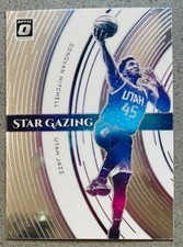 2021-22 Panini Donruss Optic Basketball #11 Donovan Mitchell Star Gazing Insert