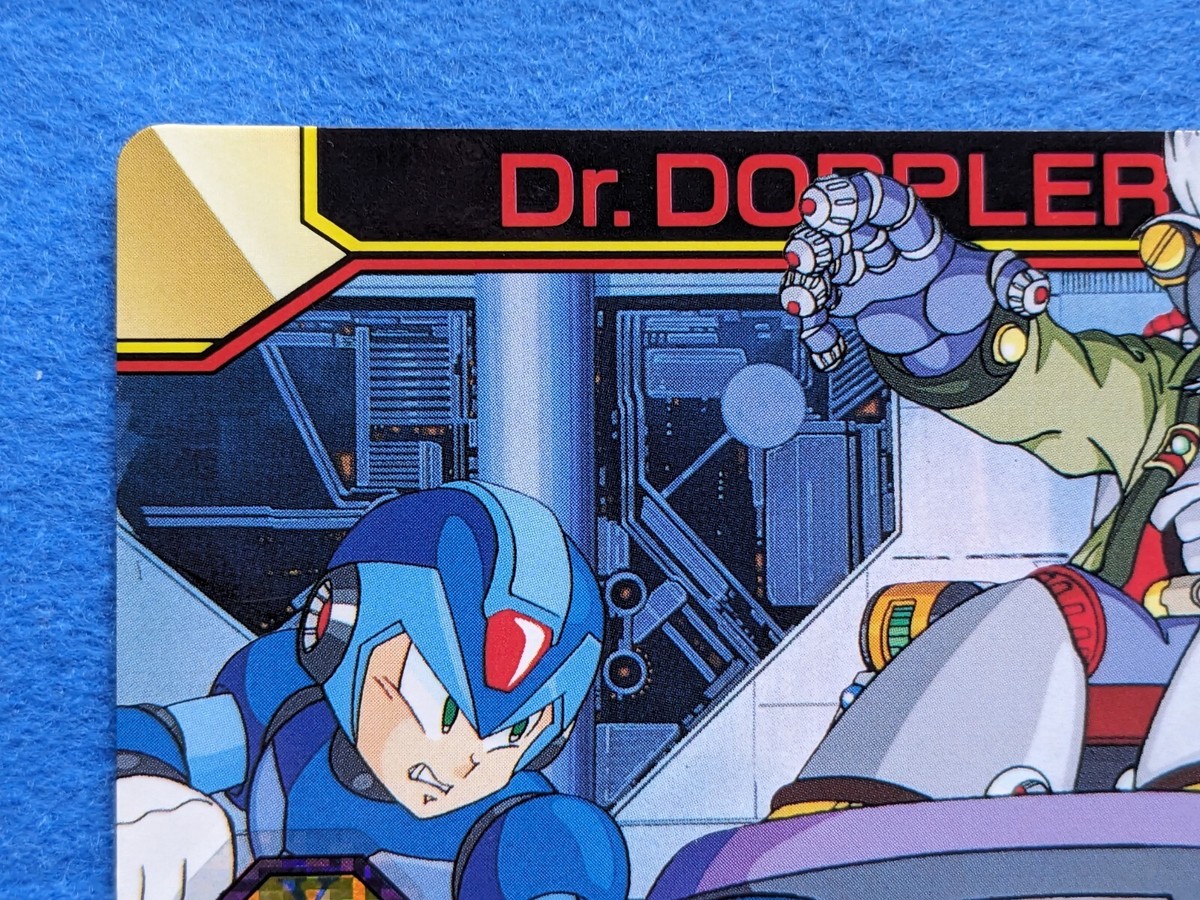Dr.DOPPLER MEGAMAN X MEGA MISSION CAPCOM 1995 BANDAI No.38 Japan