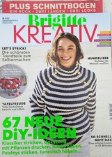 Brigitte Kreativ 3  Sticken 67 neue Diy-Ideen mit Schnittbogen