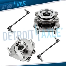 Front  Wheel Bearing & Hub + Sway Bar for 2007-2010 2011 2012 Nissan Sentra 2.0L