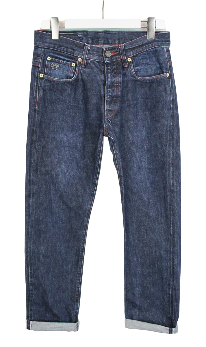 やす⭐️ G-STAR 3301 Straight s.E. Jeans Men's W31/L32 Selvedge Mid Rise