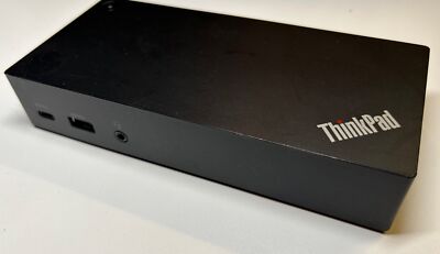 Lenovo Thinkpad 40A9 USB Type-C Docking Station, Dock Only/no Cables