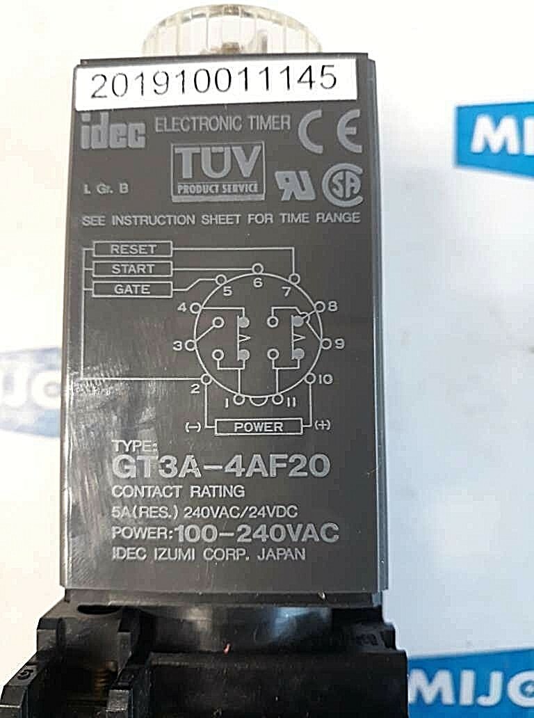 GT5Y-2SN3A100 - Idec - ELECTROMECHANICAL GENERAL PURPOSE TIMER