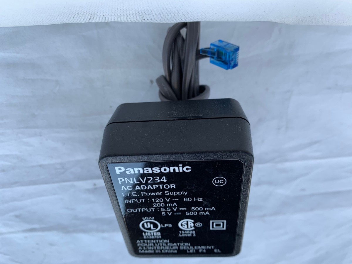 Panasonic BON3415VK【新品未使用】 Panasonic PNLV234 AC Power Adapter for KX-TG9542B KX-TG7875S KX