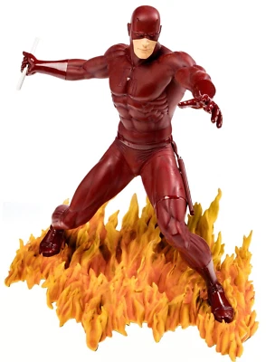 Statue Figurine DARDEVIL Attakus Marvel Universal cinema BD Statue Figurine DARDEVIL Attakus Marvel Universal cinema BD