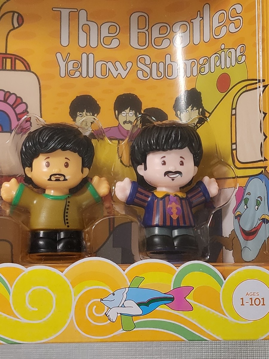 Beatles Figures The Beatles Yellow Submarine Fisher Price Little People  Beatles Fisher-Price The Beatles Yellow Submarine Little People Figures  John
