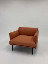 Muuto Outline Sessel Terracotta RAL 9005 Neu