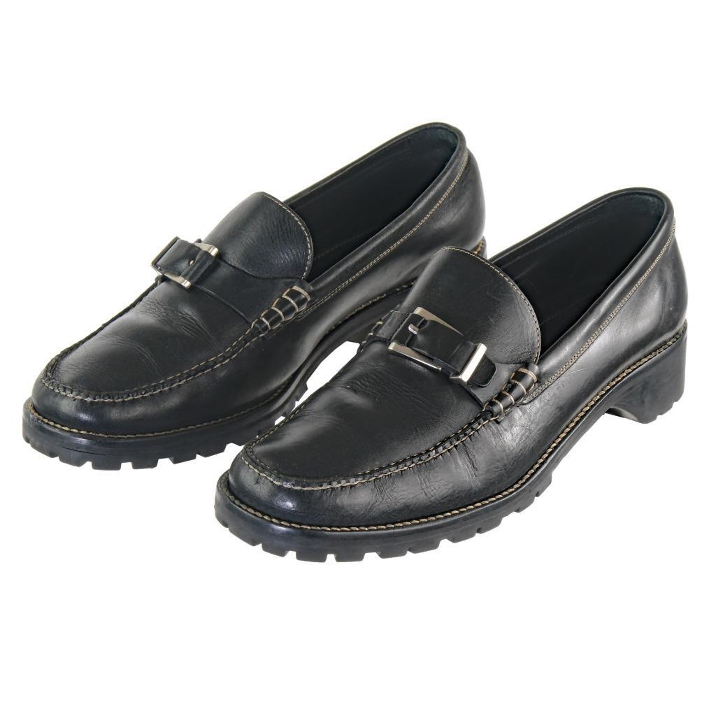 COLE HAAN
Leather Buckle Loafers size 9M Women main image 4