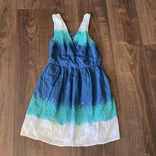 GUESS JEANS Ladies Dress Sz LARGE Sleeveless SEQUINED