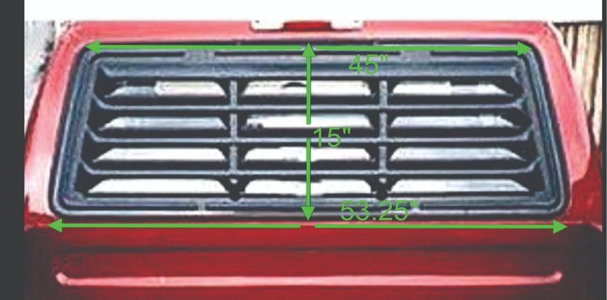 Fits Nissan Pickup 86-98 -WILLPAK ASTRA HAMMOND Textured ABS Rear
