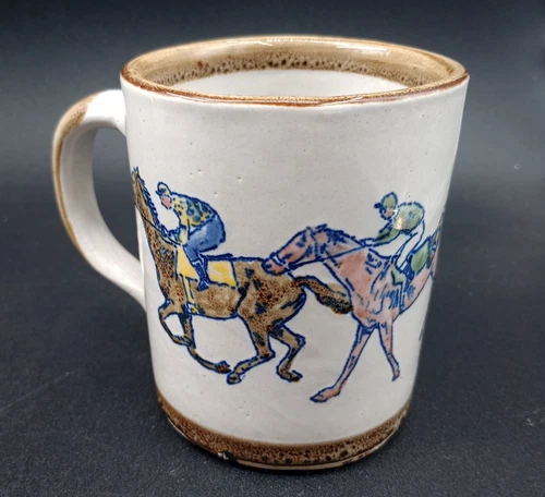 Louisville Stoneware Pottery 107th Kentucky Derby Coffee Mug 1981