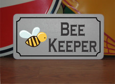 Bee Keeper Metal Sign honey