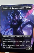 Sheoldred, the Apocalypse Proxy  Card with Custom designed art