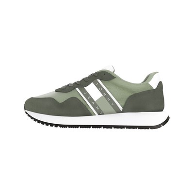 Shoes Universal Men Tommy Hilfiger Tjm Modern Runner EM0EM01435 Olive