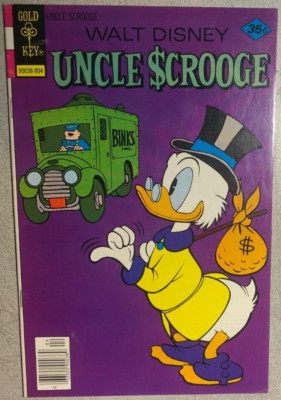 UNCLE SCROOGE #151 (1978) Gold Key Comics FINE+