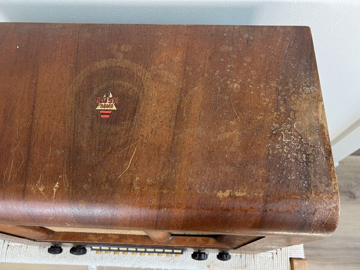 🍊Antique 1940s Bush PB35 Table Top Valve Radio | Wooden 🍊Antique 1940s Bush PB35 Table Top Valve Radio | Wooden