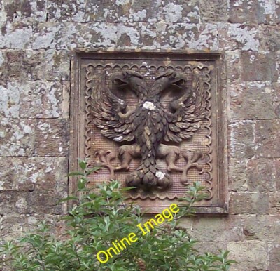 Photo 6x4 Spread Eagle Inn motif Stourton/ST7734 A double headed eagle m c2012