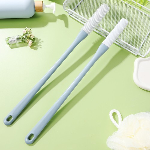 2 Pcs Clean Foot Scrubber Feet Cleaner Shower Elderly Wash Brush for - Picture 9 of 11