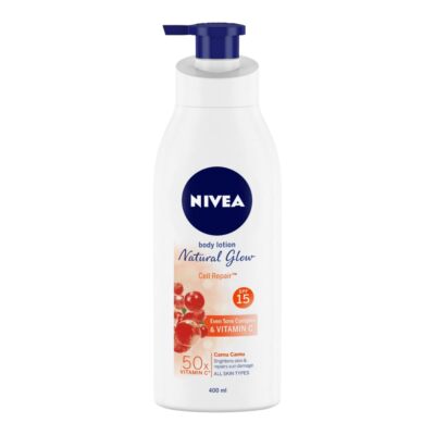 Nivea Body Extra Whitening Body Lotion Cell Repair, UV Protect SPF15 400ml&200ml