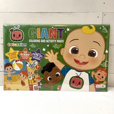 COCOMELON GIANT Coloring Activity Tear Share Pages Stickers 16 In Wide BENDON