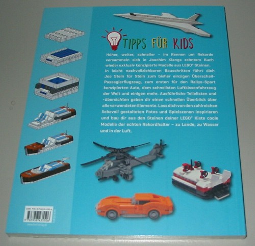 Joachim Klang: Rekordfahrzeuge Coole Projekte für deine Lego Kiste Buch Neu! - Picture 2 of 2