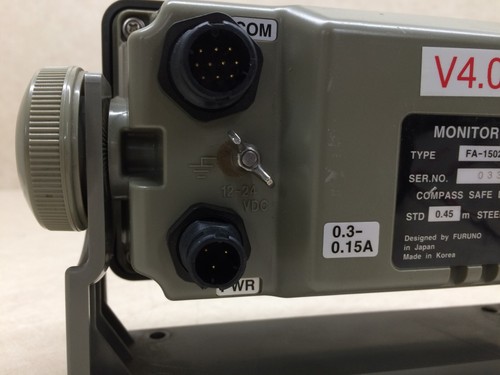 Furuno FA-1502 Monitor Unit Universal AIS V4.06 Auto Identification System Mount - Picture 7 of 24