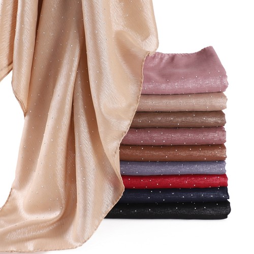 Islamic Long Scarf Women Hijab Shawl Head Wrap Muslim Turban Headscarf Scarves - Picture 20 of 30