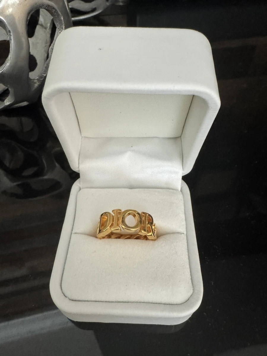Christian Dior Ring In Fashion Rings for sale - eBay