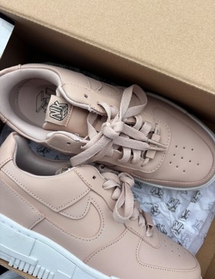 Size 5.5 - Nike Air Force 1 Pixel Particle Beige W