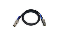 3.3ft External Mini SAS HD SFF-8644 to SFF-8644 Cable 12Gbps - Black