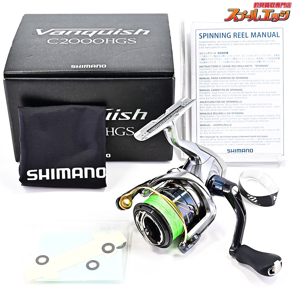 リール Wanqnish c2000 SHIMANO 16 VANQUISH C2000HGS spinning reel #157 | eBay