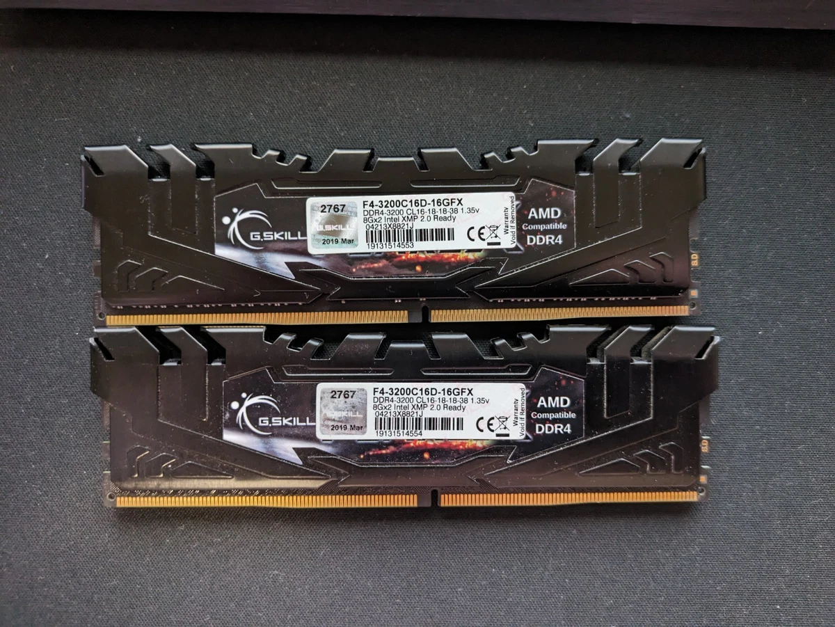 メモリー 32GB CL15 Sam B-die G.Skill DDR4-3200 G. SKILL PC4-25600