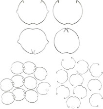 30 Pcs/2 Types GU10 & MR16 Retaining Spring Rings Clasp Clips, LIAMGUS Spotlight