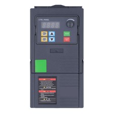 Frequenzumrichter 3KW Motorfrequenzregler 3 Phasen AC 340‑440V