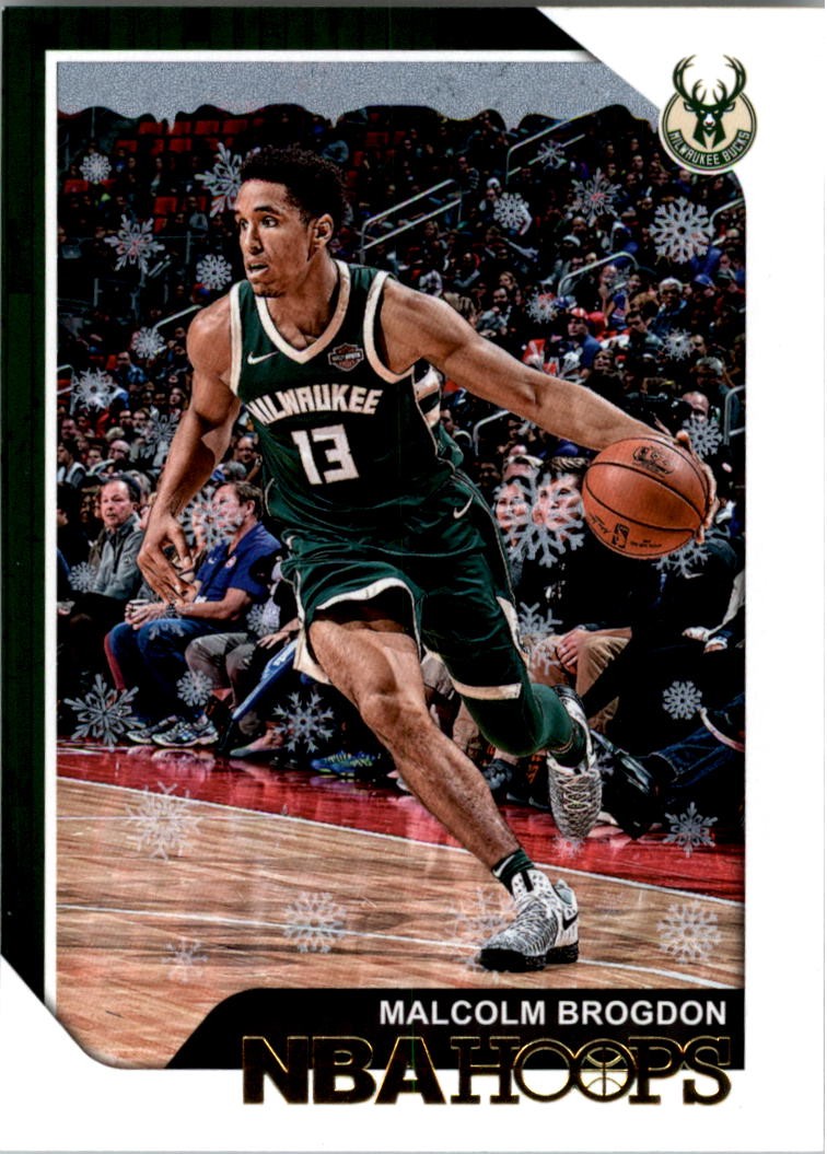2018-19 Hoops Winter #34 Malcolm Brogdon - BSK