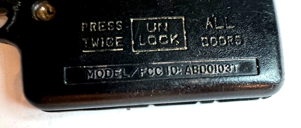 1993 1994 1995 1996 Buick Regal бесключевой дистанционный вход автомобиля брелок OEM управления fab - Изображение 3 из 4