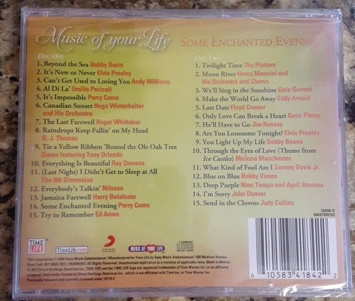 Time Life Music For You're Life Some Enchanted Evening Double Cd New And Sealed - Picture 2 of 4