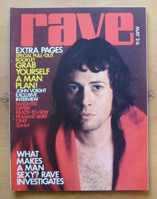 RAVE Magazine May 1970 Robert Redford Jon Voight Led Zeppelin Edison Lighthouse