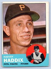 1963 Topps #239 Harvey Haddix