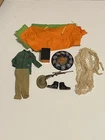 Vintage Gi Joe White Tiger Hunt Set Adventure team Nice condition