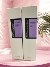 2 pack COSRX AHA/BHA Clarifying Treatment Toner 150ml each L1