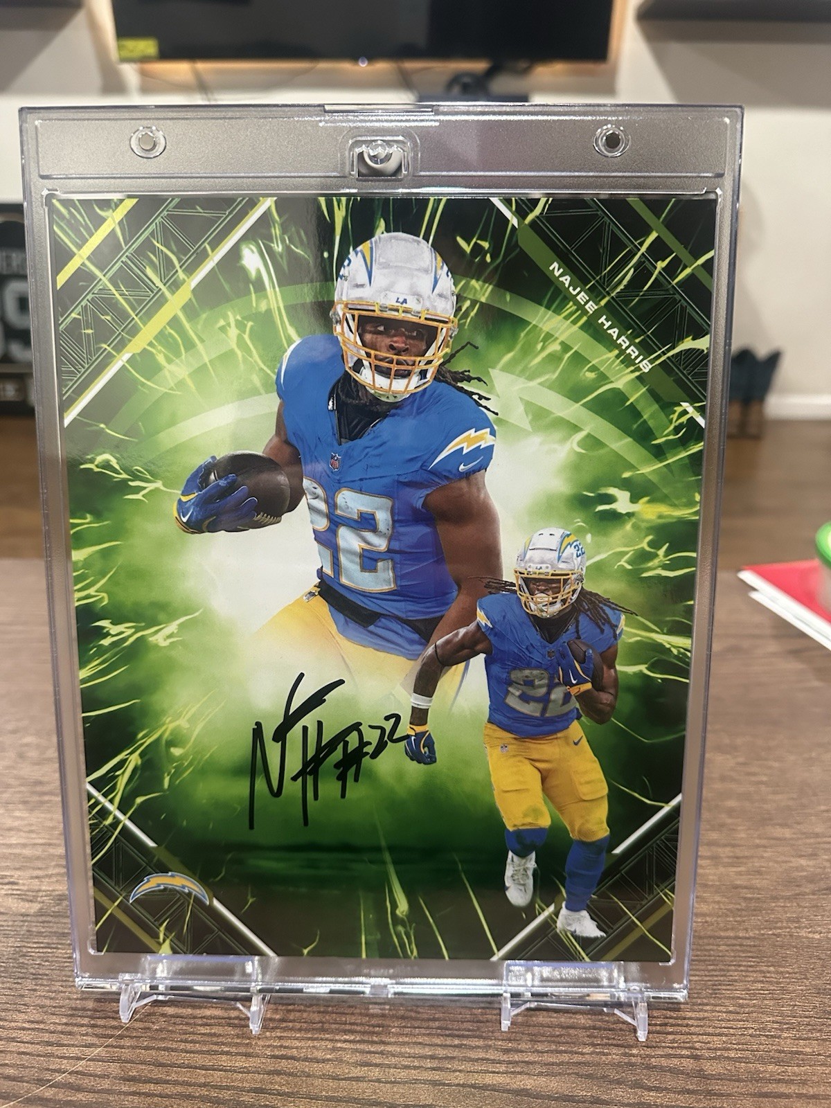 2025 Fanatics Emanate Under Wraps 8x10 - Najee Harris Auto 09/99 