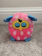 Furby Boom Pink White Polka