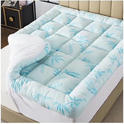 Cooling Bamboo Viscose Mattress Topper Queen
