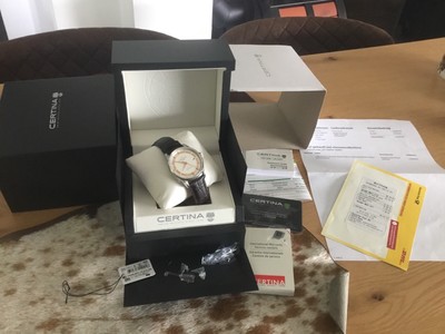 Certina Herrenuhr DS-1 Powermatic 80 Himalaya Sonderedition, Full-Set, Rest-Gar.